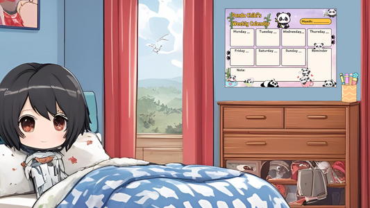 Panda Chibi’s Weekly Calendar ✨🐼